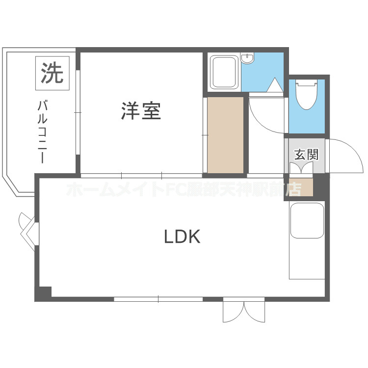 シャトルⅡの間取り