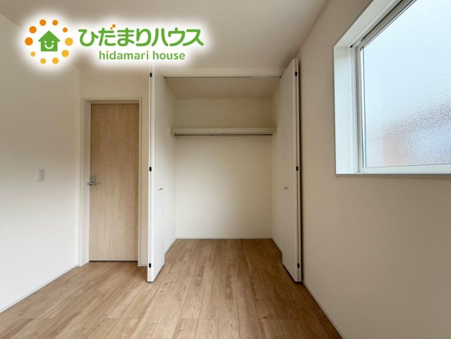 いわき市常磐下船尾１期　新築戸建　3号棟の収納|洋室B　収納