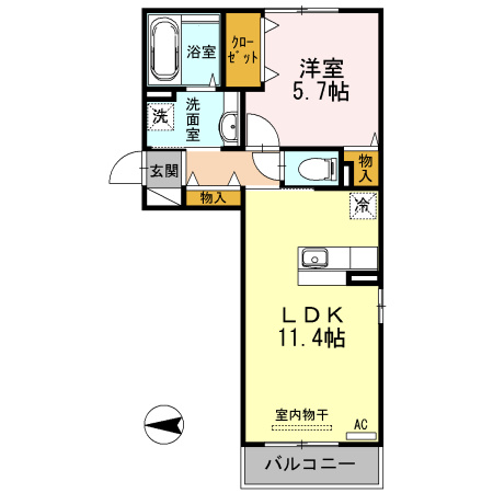 グレイス・Ｋの間取り