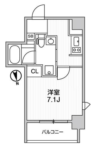 ライトハウス元浅草の間取り