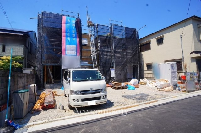 【外観】 | 八尾市田井中2丁目　【1号棟/全2棟】 | 【1号地/全2棟】並列駐車2台OK！南向き☆2階建♪ローン返済目安：月々約88422円（頭金0円、変動金利0.875％、返済期間40年、ボーナス払い無しで試算しています）