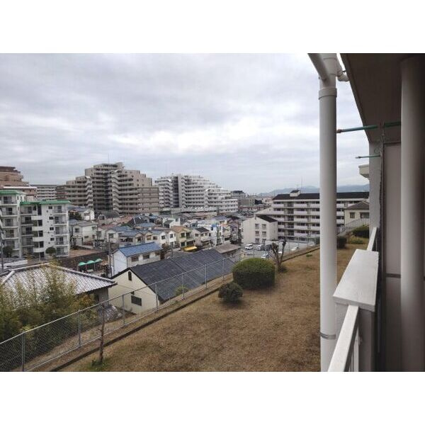 上高丸住宅D棟の展望