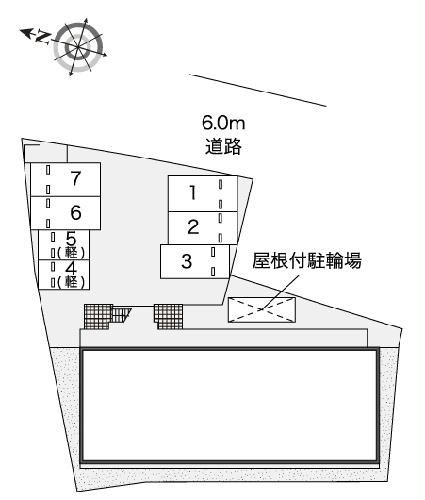 レオパレスラ　フロル日明のバルコニー