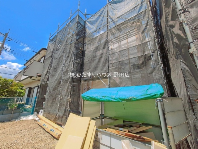 野田市柳沢新田01期　新築戸建　2号棟の外観|接道南東側約6ｍ公道