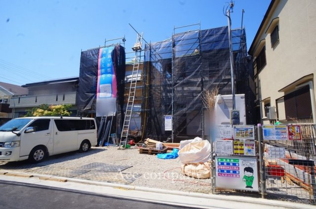 【外観】 | 八尾市田井中2丁目　【2号棟/全2棟】 | 【只今建築中！2026年6月12日現在☆】