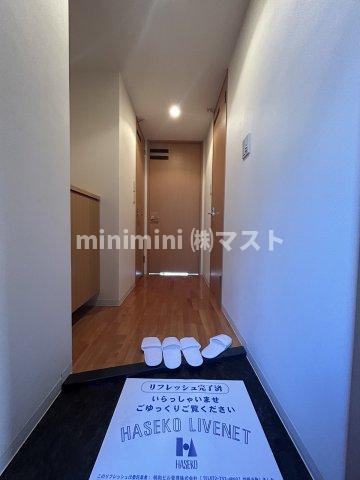 レジデンス本町の玄関