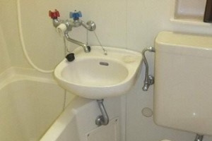 相模原市南区相南３丁目のアパートの洗面所