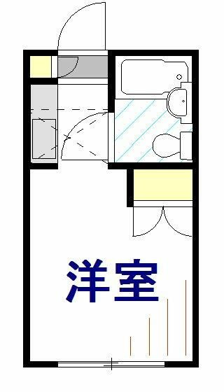 相模原市南区相南３丁目のアパートの間取り