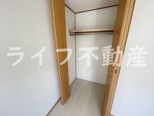 メゾンドゥ長瀬の収納|大きなスペースがあり、収納には困りません