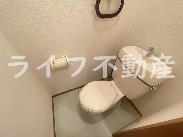 メゾンドゥ長瀬のトイレ|コンパクトで使いやすいトイレです