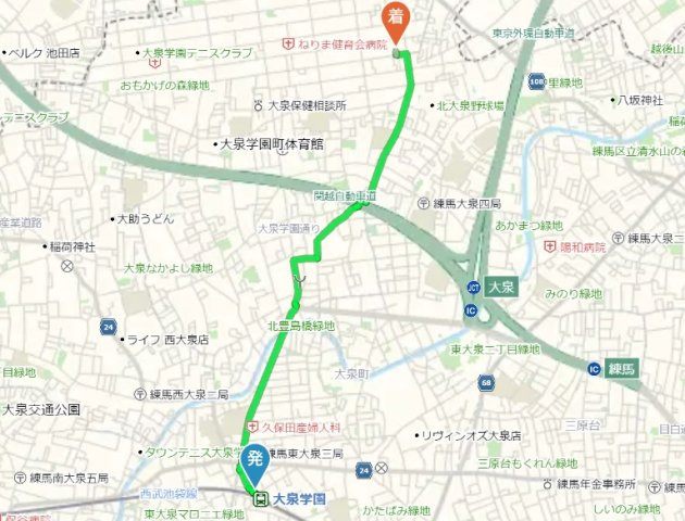 シティハイム千代田の地図