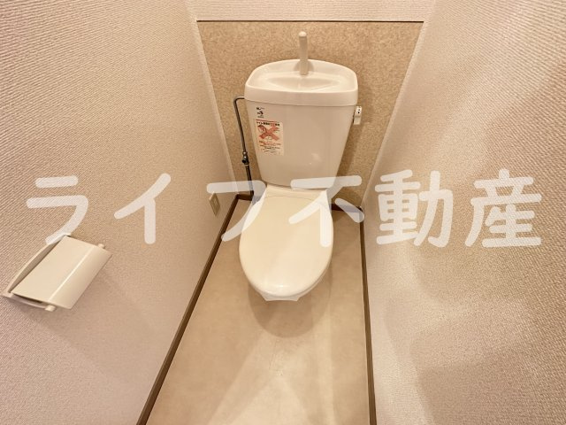 サウスアフィールドのトイレ|落ち着いたトイレです