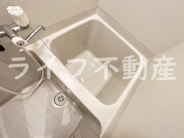 サウスアフィールドの浴室|コンパクトで使いやすいお風呂です