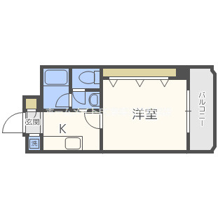 サンフラッツ新大阪別館の間取り