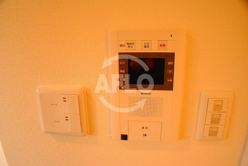 フロンティアタワー日本橋のセキュリティ|フロンティアタワー日本橋　TVモニター付きインターホン