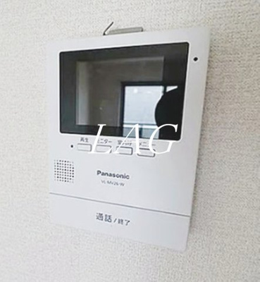【セキュリティ】 | グランドコート林間 | モニター付きインターフォンです。