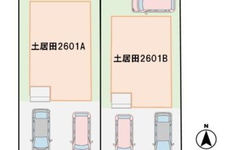LAVIE土居田2601Aの区画図