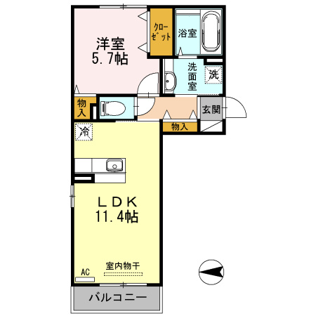 グレイス・Ｋの間取り