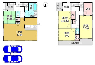 【間取り】 | 大津市雄琴5丁目11　新築戸建 | 7号棟