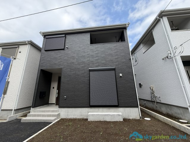 厚木市愛名第10　新築戸建　全3棟2号棟の外観