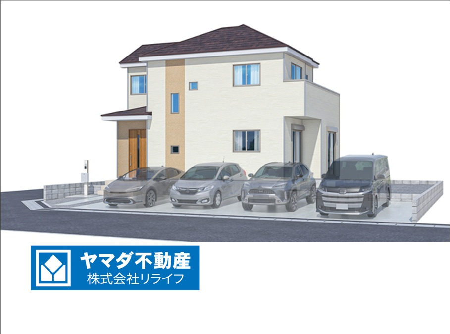 ハートフルタウン　一宮市浅井町小日比野　全１区画分譲の外観|■A号棟
■YAMADA電機の　ヤマダ不動産　株式会社リライフ　一宮店■
いつでもお問合わせ下さい。