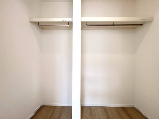 ハートフルタウン　一宮市浅井町小日比野　全１区画分譲の収納|ウォークインクローゼットです。