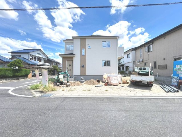ハートフルタウン　一宮市浅井町小日比野　全１区画分譲の外観|「現地（2026年8月17日）撮影」　
■全体写真　
■ヤマダ不動産　株式会社リライフ　