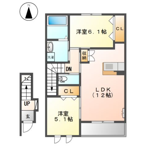 ヴァンベールの間取り