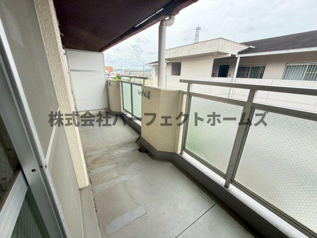 Belong枚方東1番館のバルコニー|陽当たり良好なバルコニーです