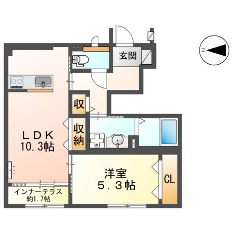 アムグラースⅠの間取り