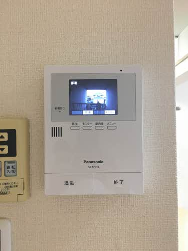 ウェスト川原田B棟のセキュリティ