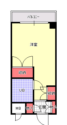 【間取り】 | サンヨーズマンション | 反転タイプ