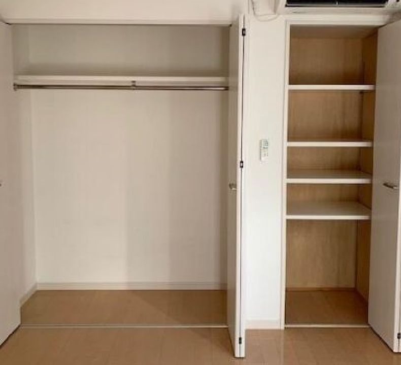 中野区江古田４丁目のアパートの収納|クローゼット
