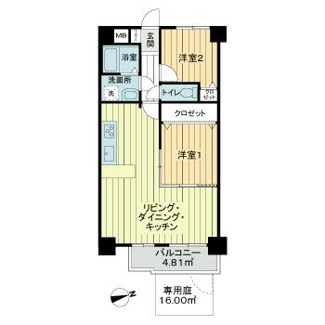 【間取り】 | レーベンハイム常盤台