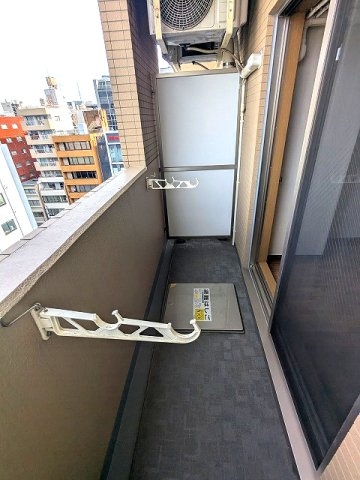 WILL TERRACE東上野のバルコニー