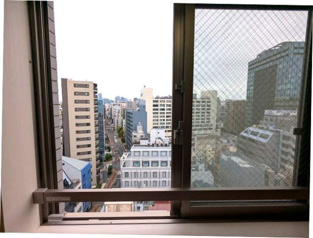 N-stage上野の設備|13F、リビングの窓からの眺望です