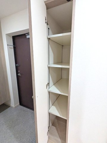 N-stage上野の設備|室内廊下に伴里奈収納付です