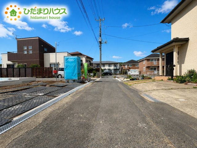 日立市石名坂町第5　新築戸建　1号棟の前面道路含む現地写真|周辺商業施設・教育施設充実♪