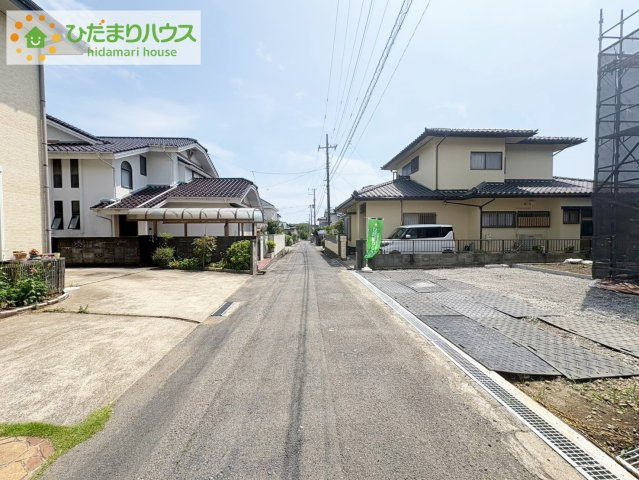 日立市石名坂町第5　新築戸建　1号棟の前面道路含む現地写真|閑静な住宅地で叶える穏やかな新生活☆彡