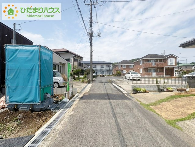 日立市石名坂町第5　新築戸建　1号棟の前面道路含む現地写真|周辺商業施設・教育施設充実♪