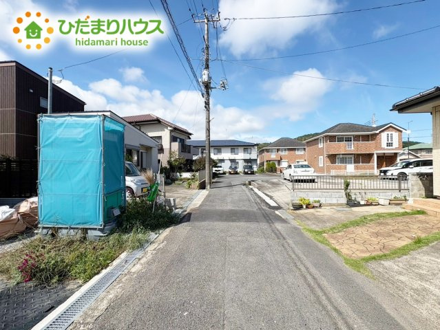 日立市石名坂町第5　新築戸建　1号棟の前面道路含む現地写真|周辺商業施設・教育施設充実♪