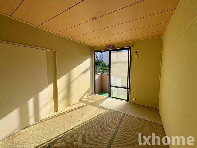 サンハイツ千原Ⅱの和室|和室ならではの温かな和の空間で寛ぎの時間を過ごせます