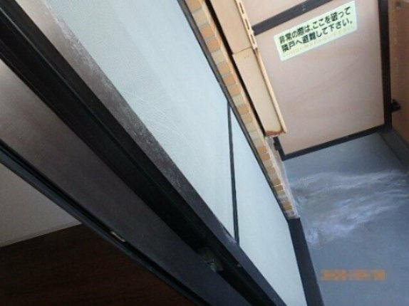 墨田区石原３丁目の賃貸マンションのバルコニー