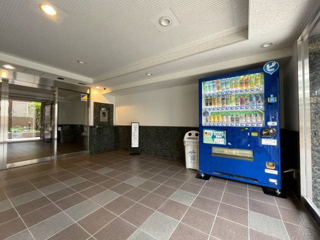 室内でなにかあれば、いつでも繋がる専用コールナンバー発行！引渡し後のアフターもある、見て納得、住んで安心の『コスモ保土ヶ谷パークフォルム』リノベーションのエントランス|落ち着いたエントランスです
