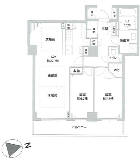 ローレルコート新宿タワーの間取り