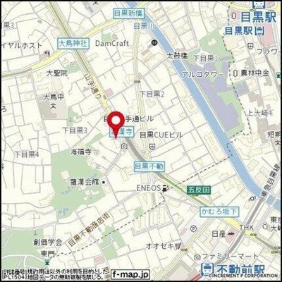 【地図】 | アクロス目黒