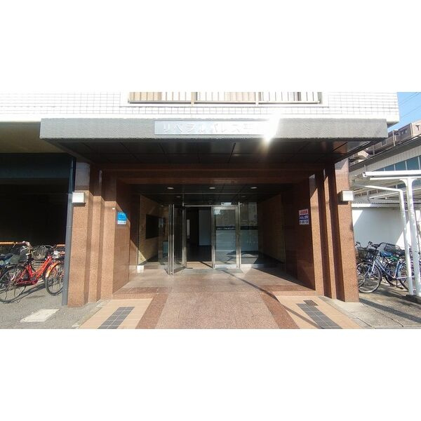 リベラルパレス平野　加美南部小学校区のエントランス|リベラルパレス平野　エントランス