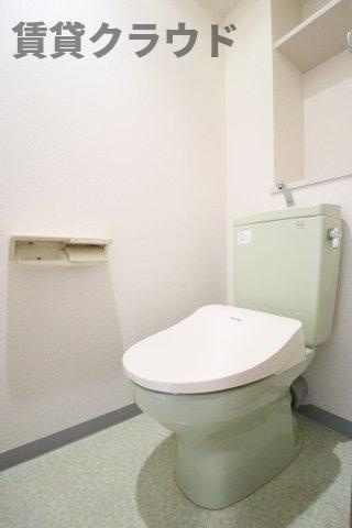 ドミール陽水のトイレ|トイレもきれいです