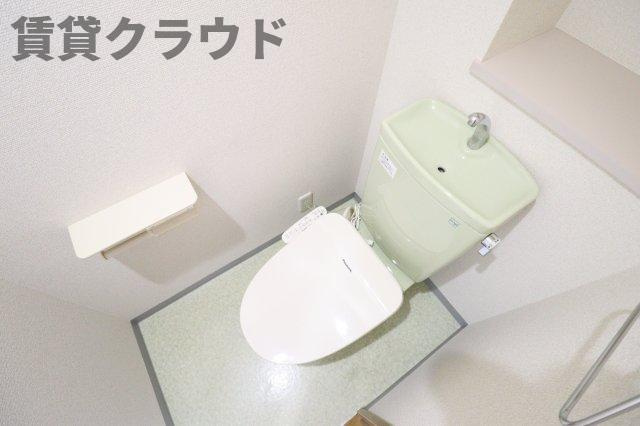 ドミール陽水のトイレ|マストアイテム！温水洗浄便座♪