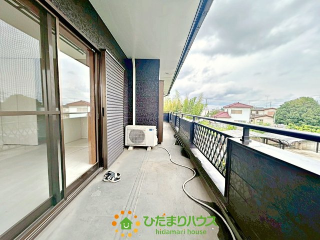 古河市牧野地　中古一戸建てのバルコニー
